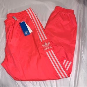 Adidas Originals Track Pants Peach Pink Size Xl